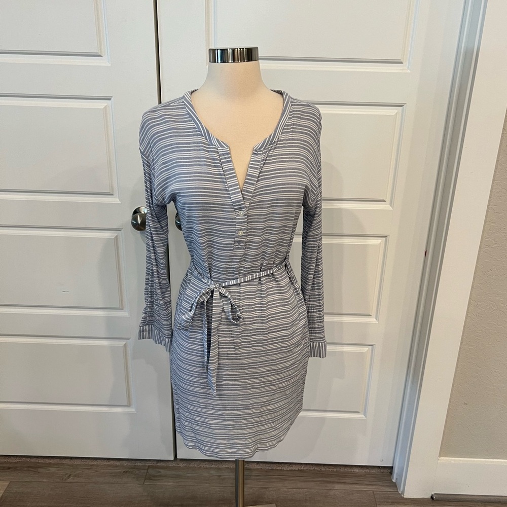 Ann Taylor Striped Tunic Dress
